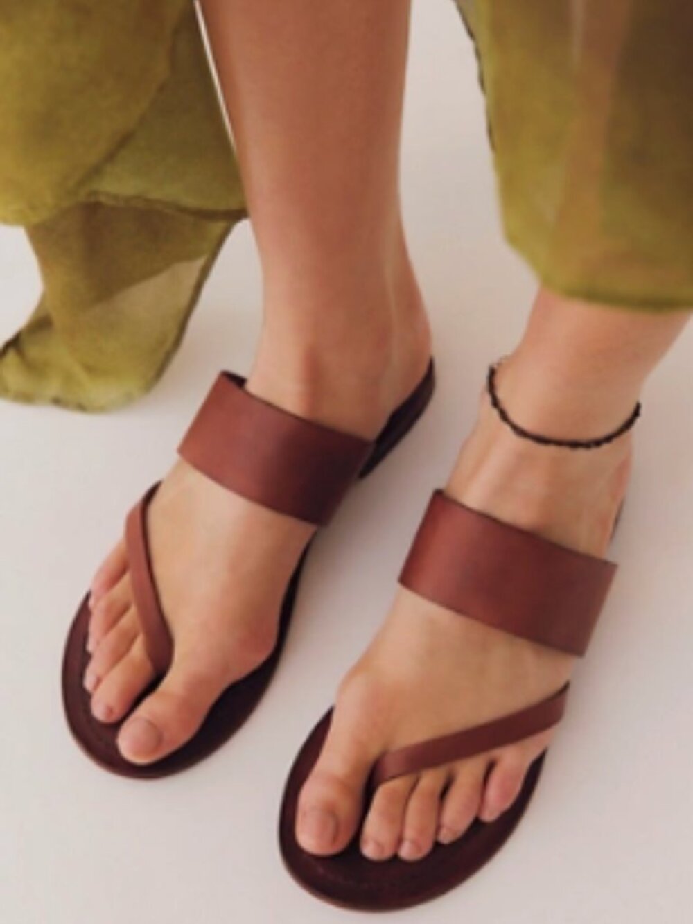 Free People Collection Women's Sunfarer Asymmetric Sandals - Size 8-1/2  NWT - Picture 3 of 10